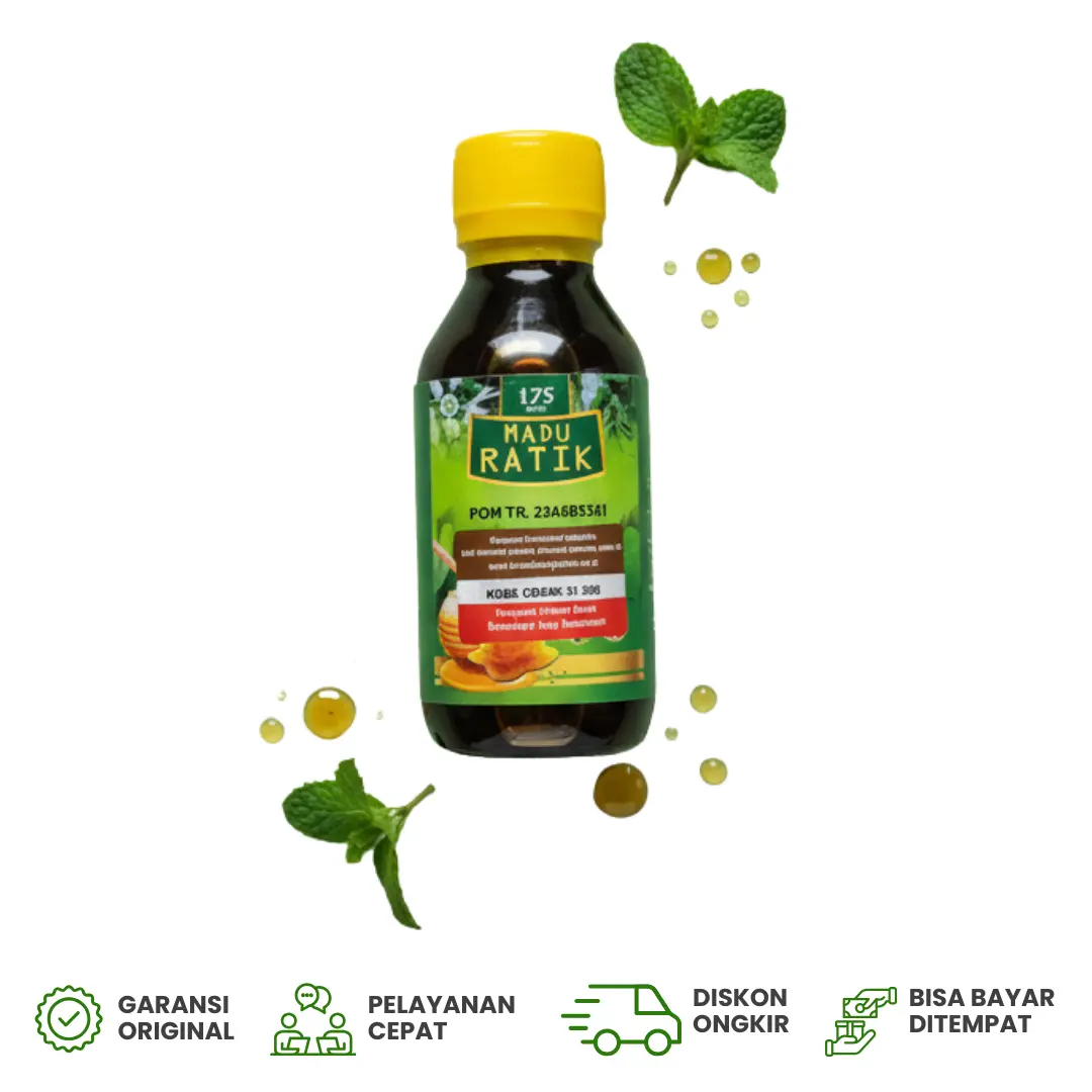 Madu Ratik herbal alami untuk kaki bengkak
